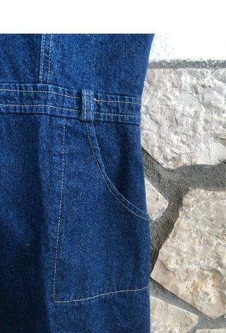 Peto vaquero azul