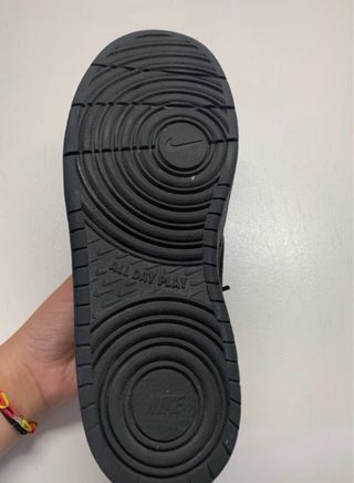 Zapatillas Nike Court Vision Low Negras