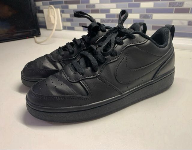 Zapatillas Nike Court Vision Low Negras
