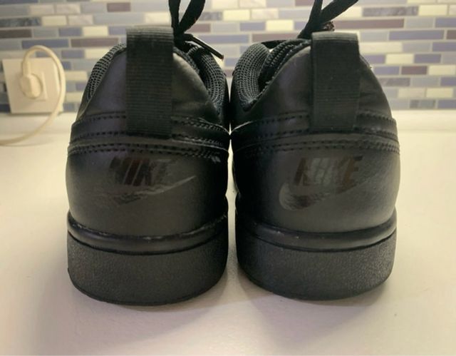 Zapatillas Nike Court Vision Low Negras