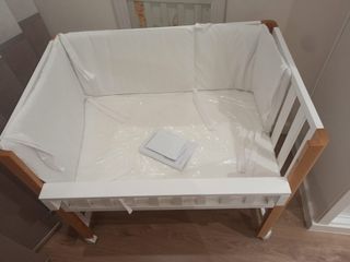 Minicuna Colecho Kinderkraft - Blanca