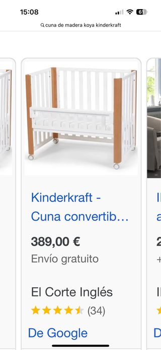 Minicuna Colecho Kinderkraft - Blanca
