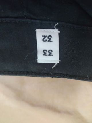 Pantalón Cargo Negro - Talla L