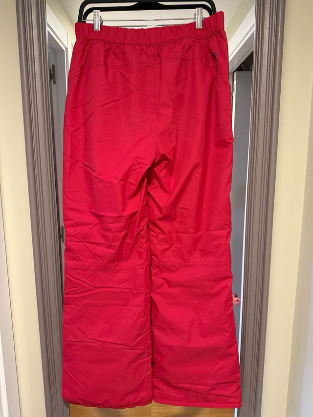 Pantaloni da sci Berg Outdoor rossi