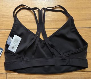 Sujetador deportivo Reebok negro talla L