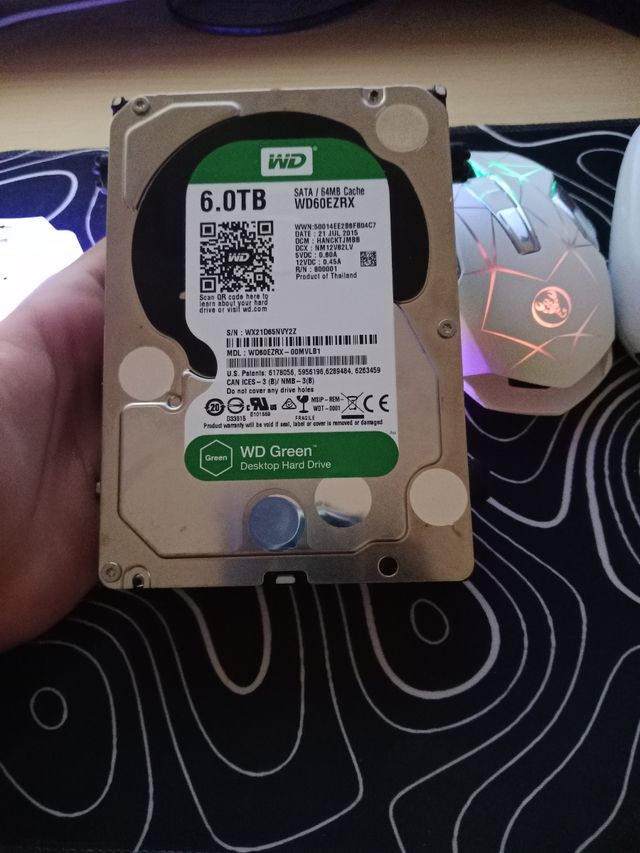 Disco Duro WD Green 6TB