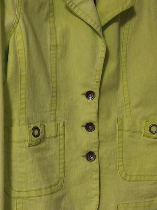 Blazer verde lima M&S - Talla 48