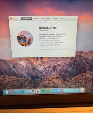 MacBook Air 13" Apple Plata