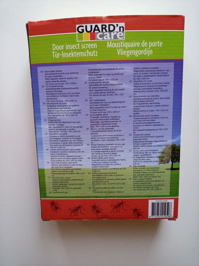 Mosquitera Puerta GUARD'n care 100x220cm