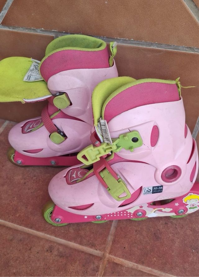 Patines Oxelo niña + protecciones