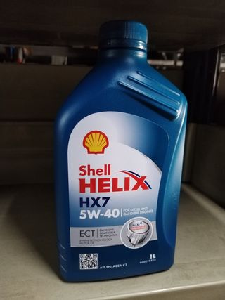 Olio Motore Shell Helix HX7 5W-40 1L
