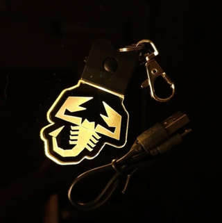 Llavero LED Abarth Escorpion Logo - Multicolor