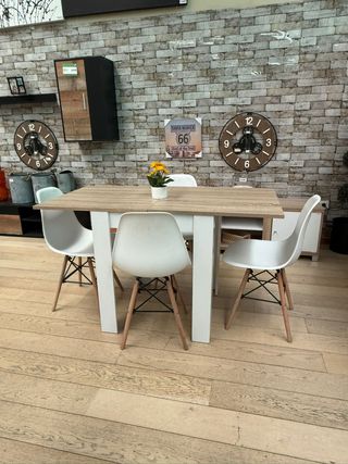 Mesa comedor extensible - 4 sillas