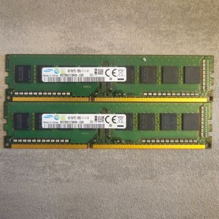 2×4GB RAM Samsung DDR3 - 1600MHz