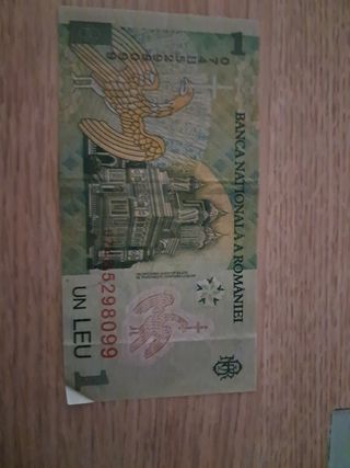 Billete 1 Leu Rumania