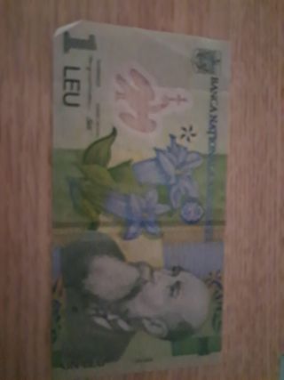 Billete 1 Leu Rumania