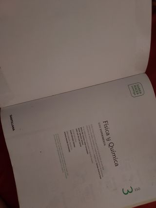 Libro Física y Quimica 3ESO