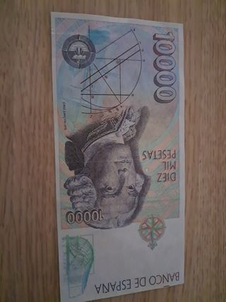 Billete 10000 pesetas España