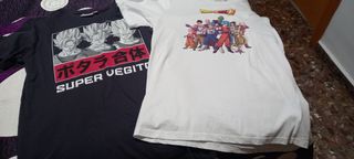 Camiseta Dragon Ball Z - Gris Oscuro 2 camiestas 