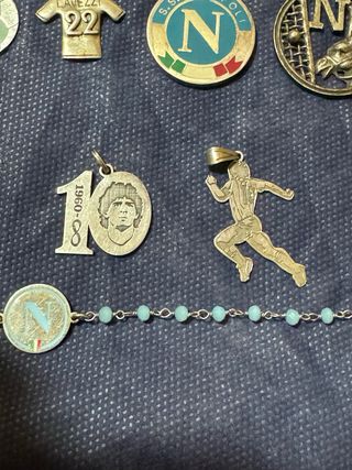 Ciondoli SSC Napoli: Argento 925