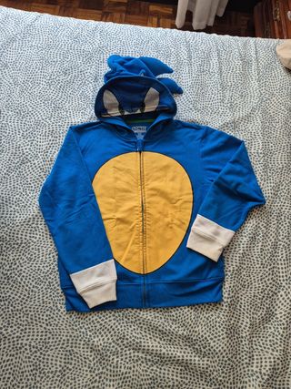 Sudadera Sonic niño talla 14-16, marca Sega
Sega