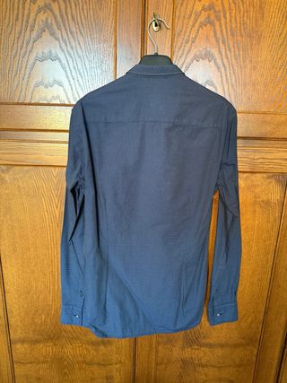 Camicia Uomo a pois blu – taglia S