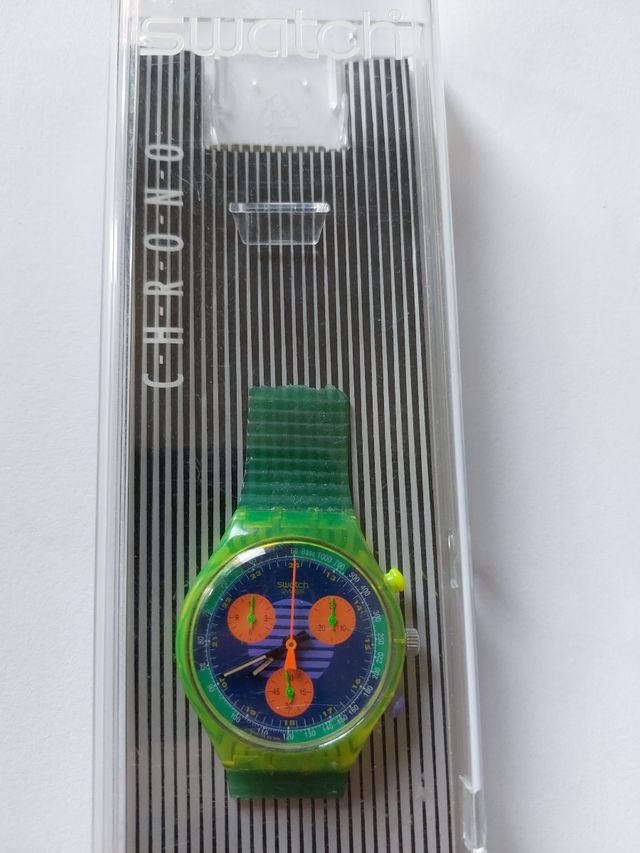 Swatch Neo wave Chrono Scj100 Vintage 90'