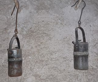 Faroles antiguos de carburo o carbureros