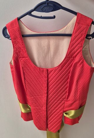 Corpiño rojo huertana