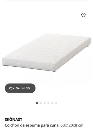 2Cunas Ikea + 2colchónes ¡Como nuevos! 