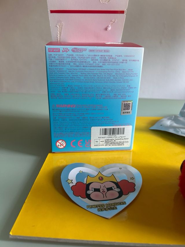 Cry Baby Powerpuff Girls Plush Princess Morbucks