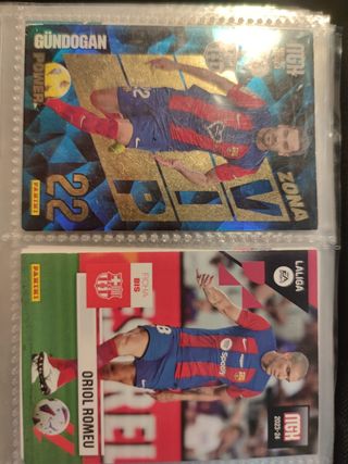 10 cartas FC Barcelona Panini LaLiga 