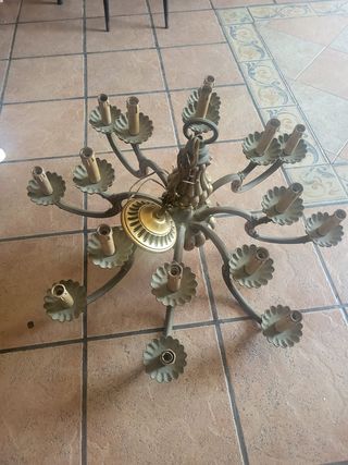 Lámpara de Bronce