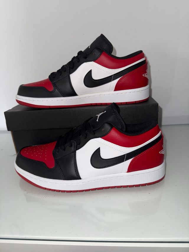 Jordan 1 Low “Bred Toe”