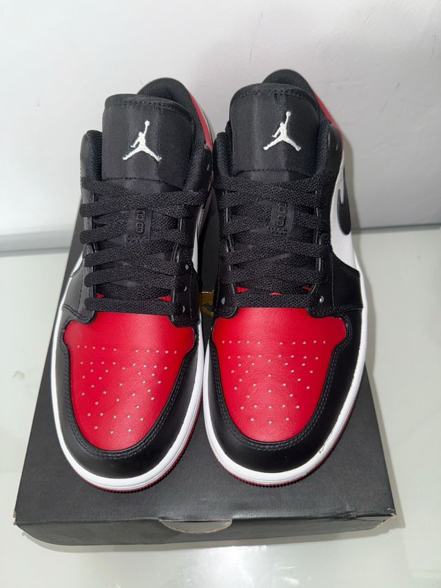 Jordan 1 Low “Bred Toe”