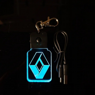 Llavero LED Renault Logo - Multicolor