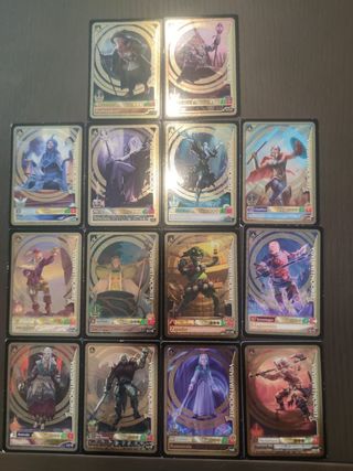 Cartas Fantasy Riders. 