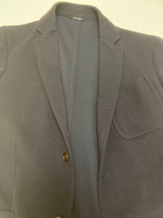 Americana azul Purificación García talla 48 M