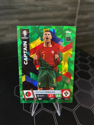 Cristiano Ronaldo EURO 2024 cromato