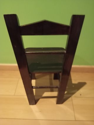 Silla madera niño - marrón