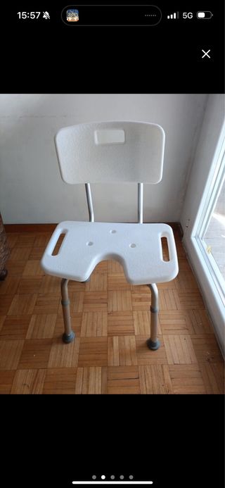 Silla de Ducha para Mayores y/o convalecientes 

