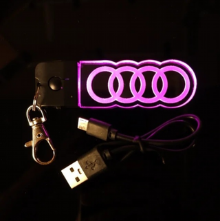Llavero LED AUDI LOGO Multicolor - Audi