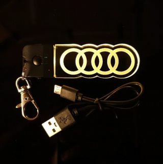 Llavero LED AUDI LOGO Multicolor - Audi