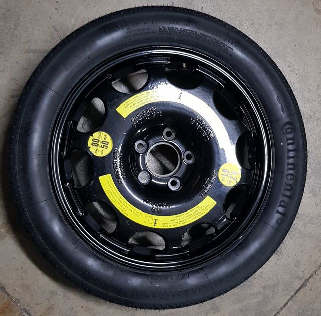 Llanta repuesto Mercedes,  T 155/70-17   11M  ET34