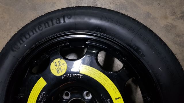 Llanta repuesto Mercedes,  T 155/70-17   11M  ET34