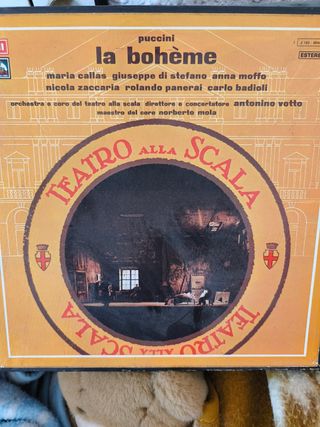 La Bohème - Callas - Disco vinilo