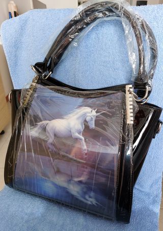 Borsa Anne Stokes Unicorno