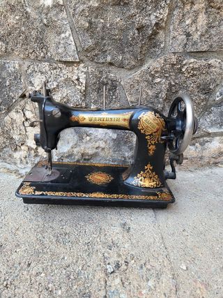 Máquina coser Wertheim Antigua