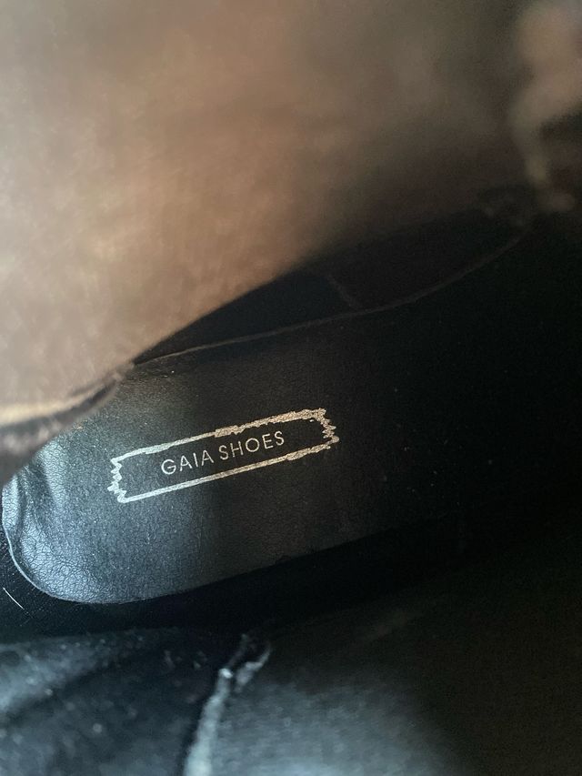 Botas negras plataforma