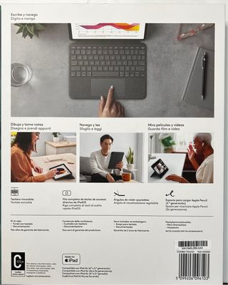 Funda - teclado para iPad. 

